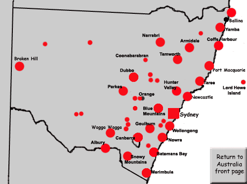 NSW hotels New South Wales 