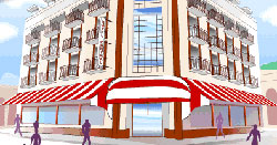 Central Hotel, Cayenne, French Guiana